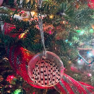 Lionfish Resin Christmas Ornament Round